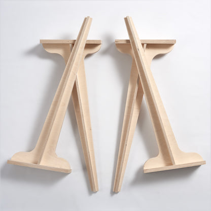 Birch Plywood Hairpin Table Legs – Modern & Sturdy Design