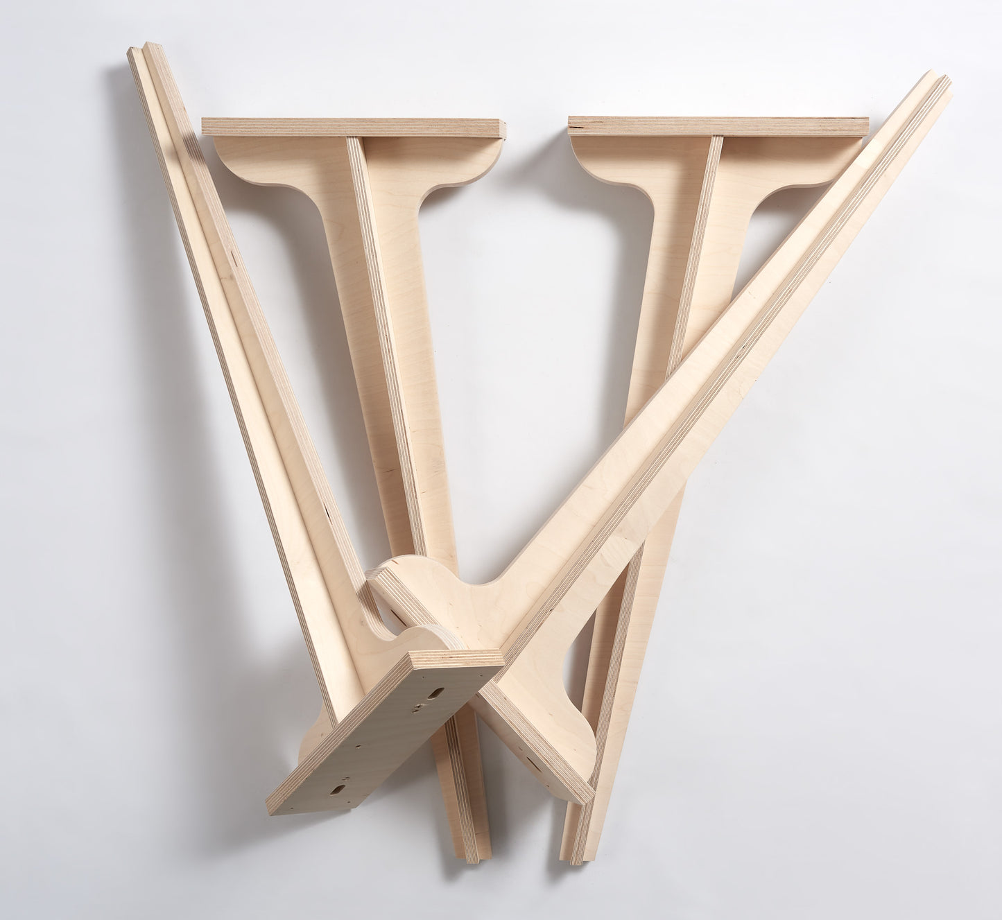 Birch Plywood Hairpin Table Legs – Modern & Sturdy Design