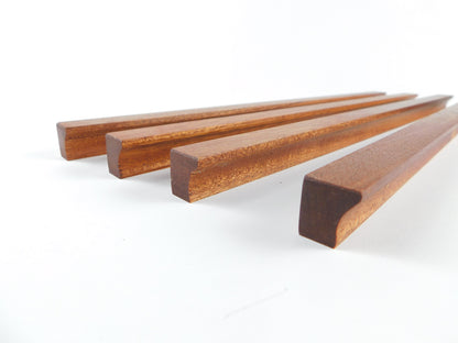 Handmade Sapele Wood Handles –  Classsic  Pulls for Premium Kitchen & Cabinet
