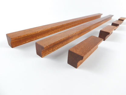 Handmade Sapele Wood Handles –  Classsic  Pulls for Premium Kitchen & Cabinet