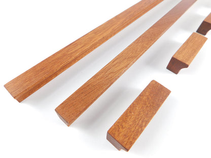 Handmade Sapele Wood Handles –  Classsic  Pulls for Premium Kitchen & Cabinet