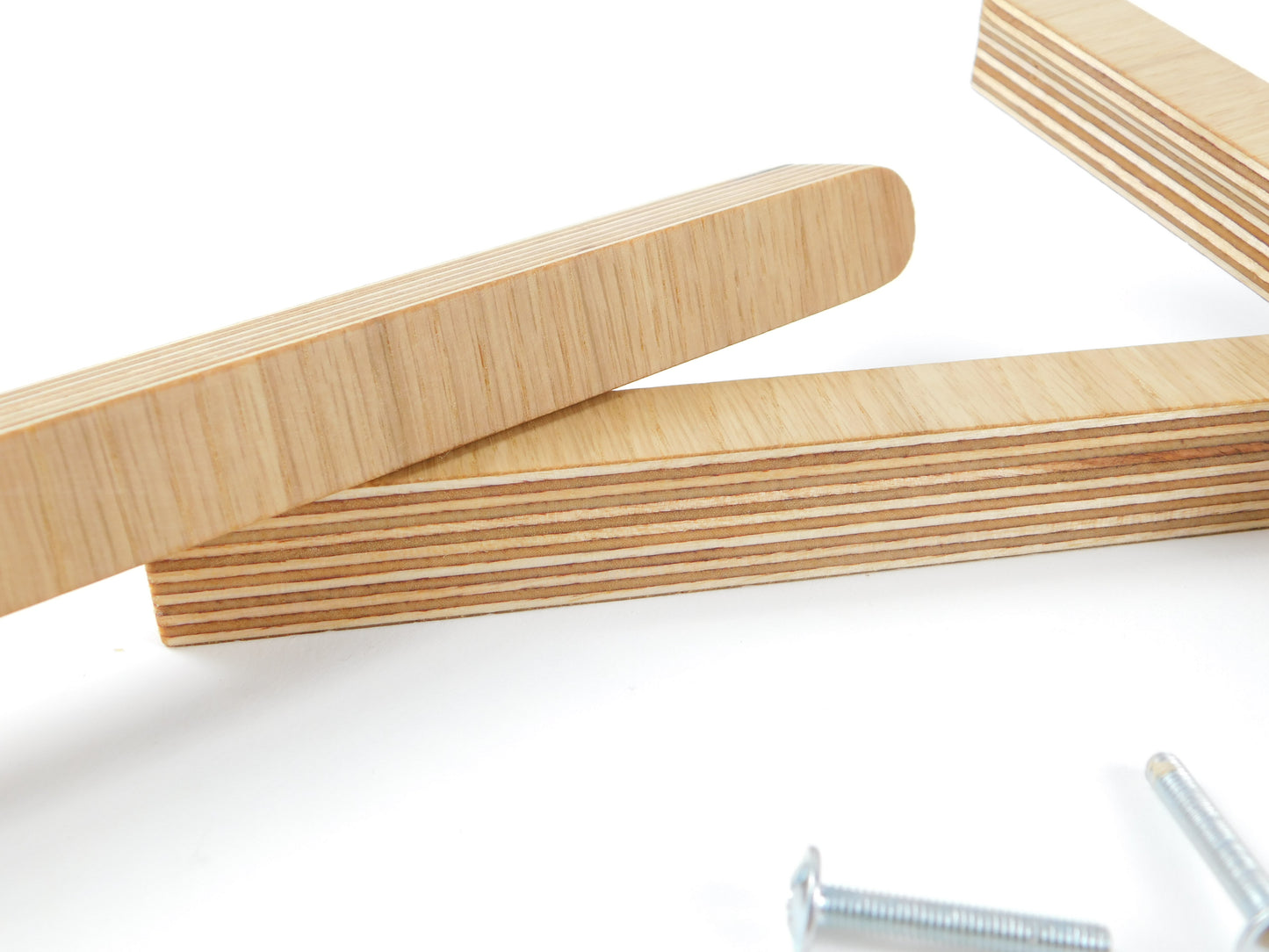 Cross Grain Oak Veneer Handles – Modern Cabinet Pulls | Midray