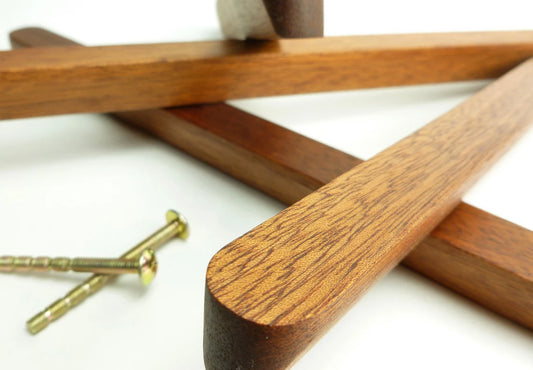 Ikea-Style Sapele Wood Handles for Cabinets & Drawers | midray.co.uk