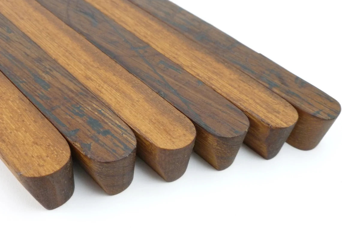 Handmade Iroko Wood Handles – Cabinet & Door Pulls | midray.co.uk