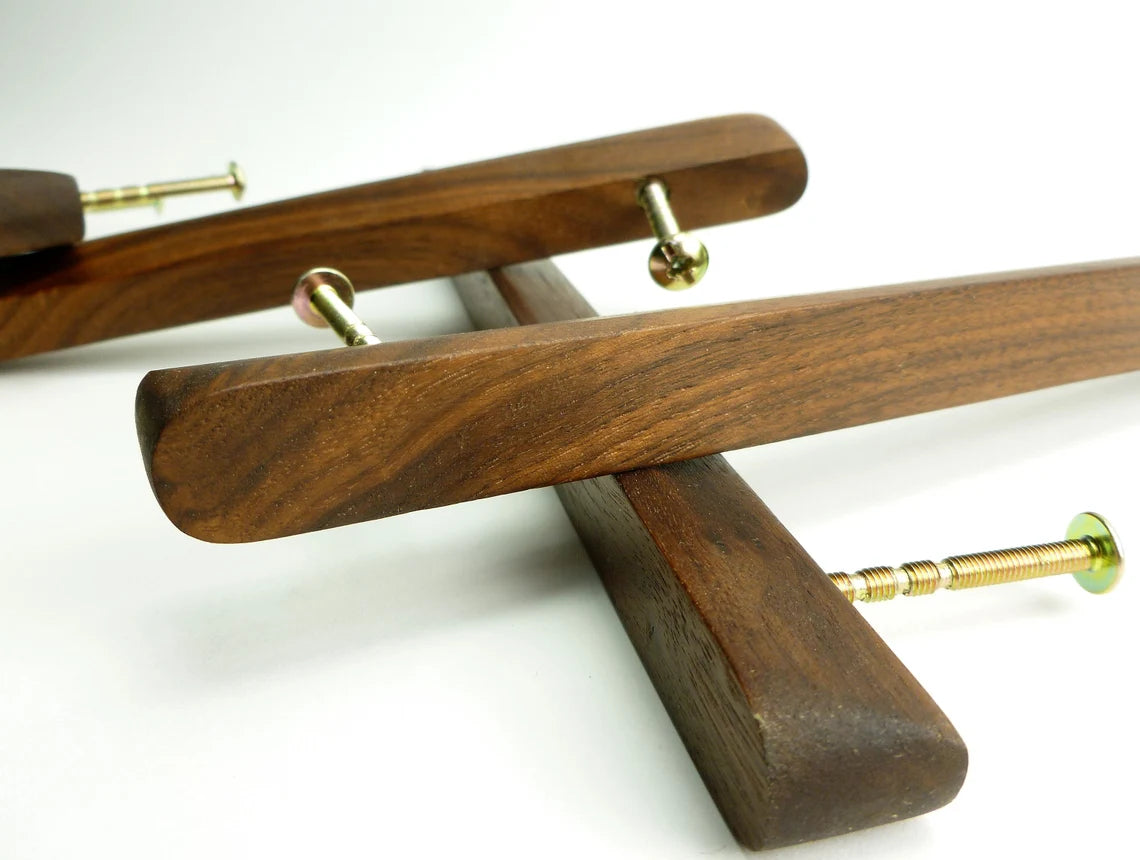 Handmade AMERICAN WALNUT Kitchen & Wardrobe Handles