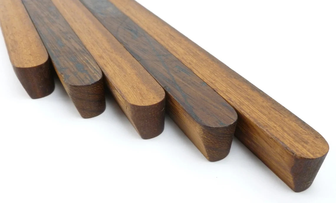  Sleek handmade wood handle for doors and cabinets